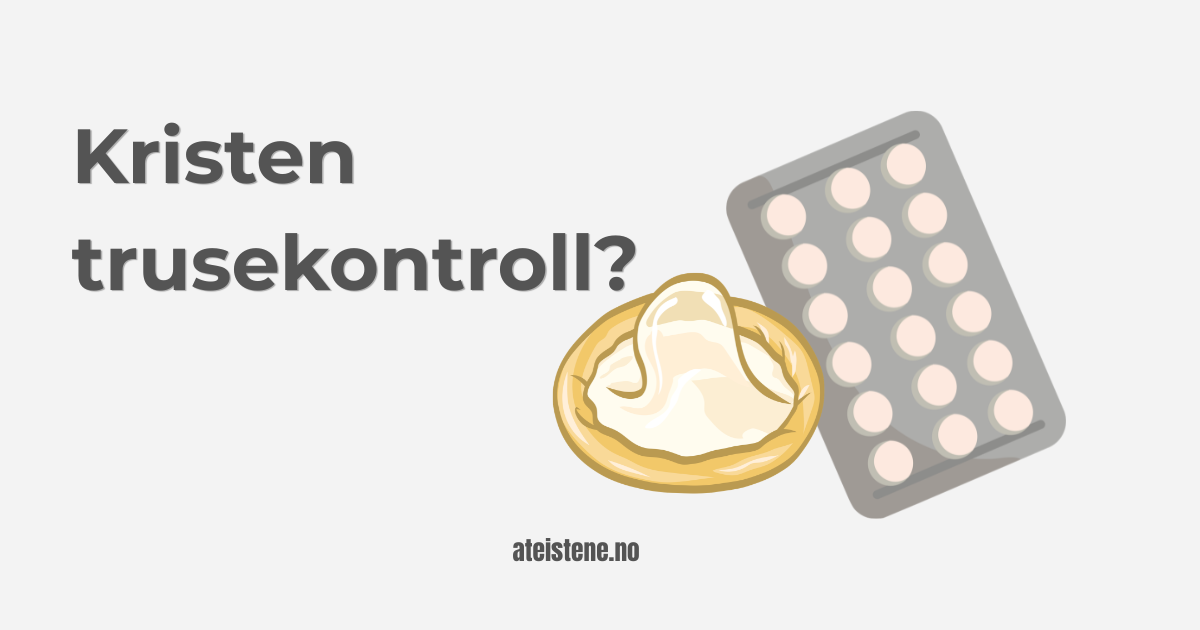 Kristen trusekontroll?