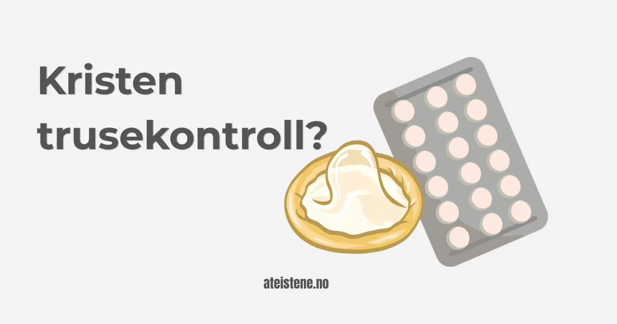 Kristen trusekontroll?